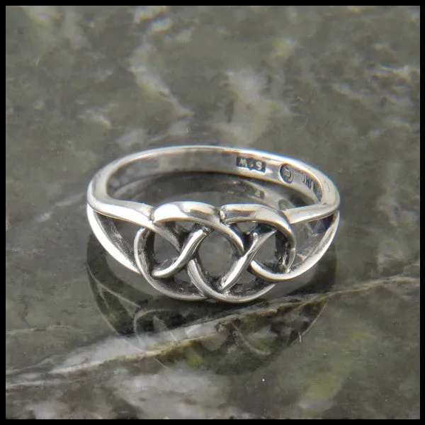Josephine Interlace Ring in Sterling Silver