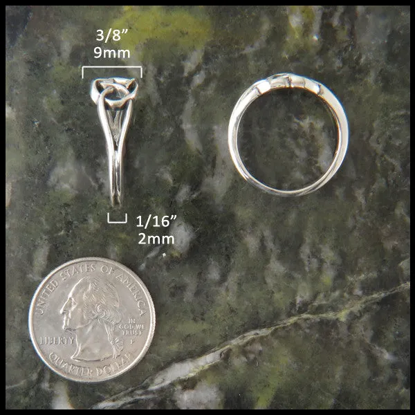 Josephine Interlace Ring in Sterling Silver