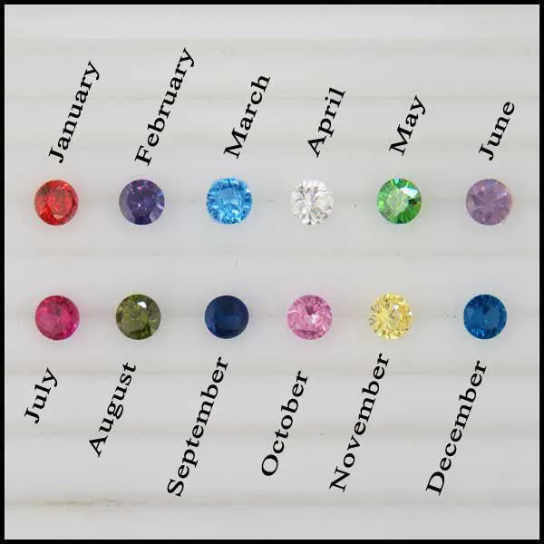 Josephine's Knot Birthstone Stacking Ring in Gold