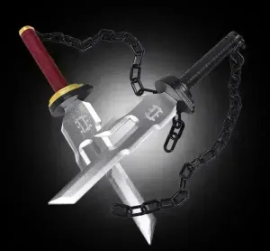 Jujutsu Kaisen Sword Weapon Keychains
