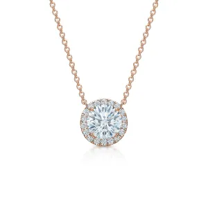 Kate 0.91 ct Round Diamond Pendant