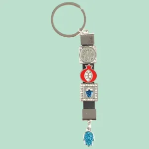 Key holder of Israel Bluenoemi  Gifts with Luck Charms