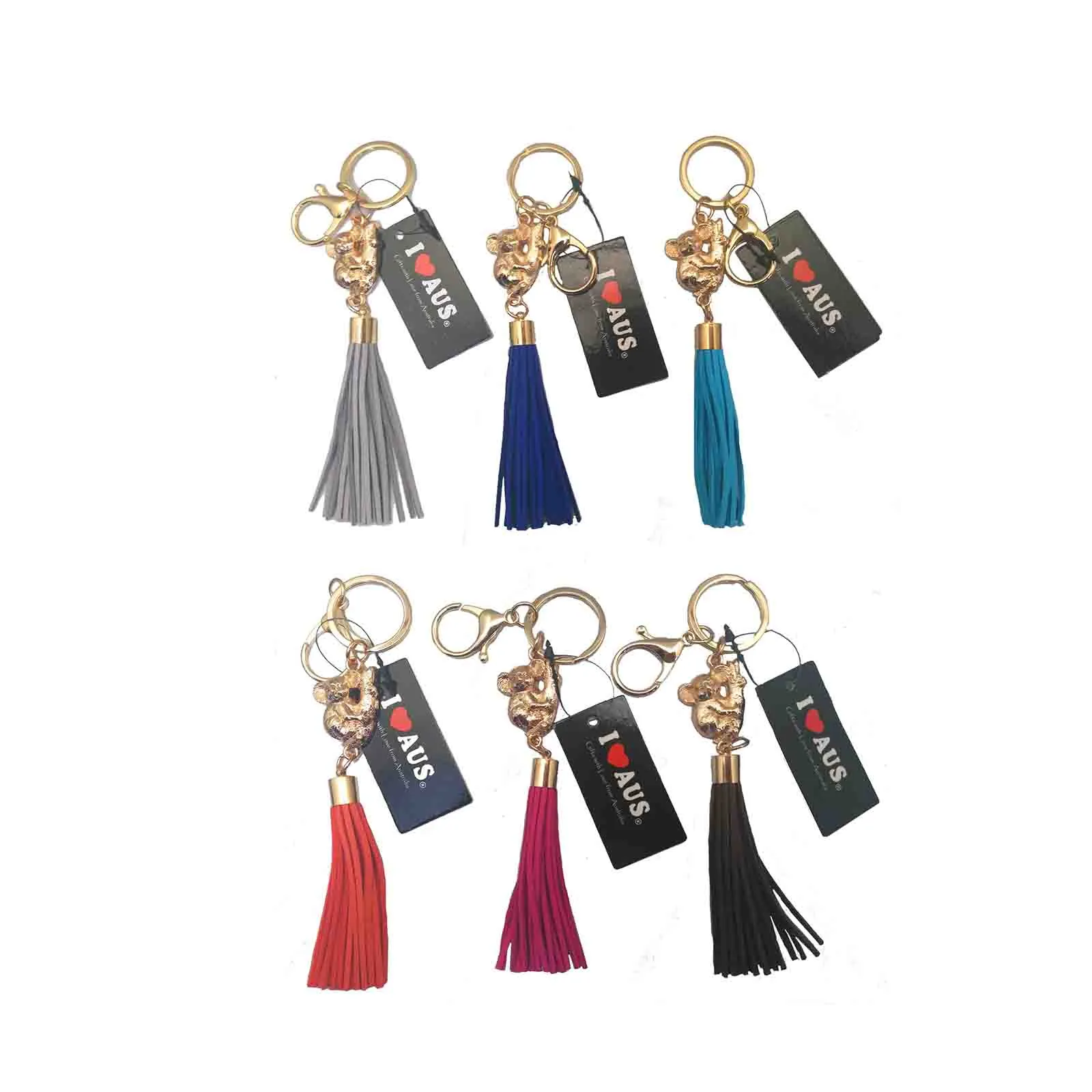 Key Ring Koala With Tassel Australia