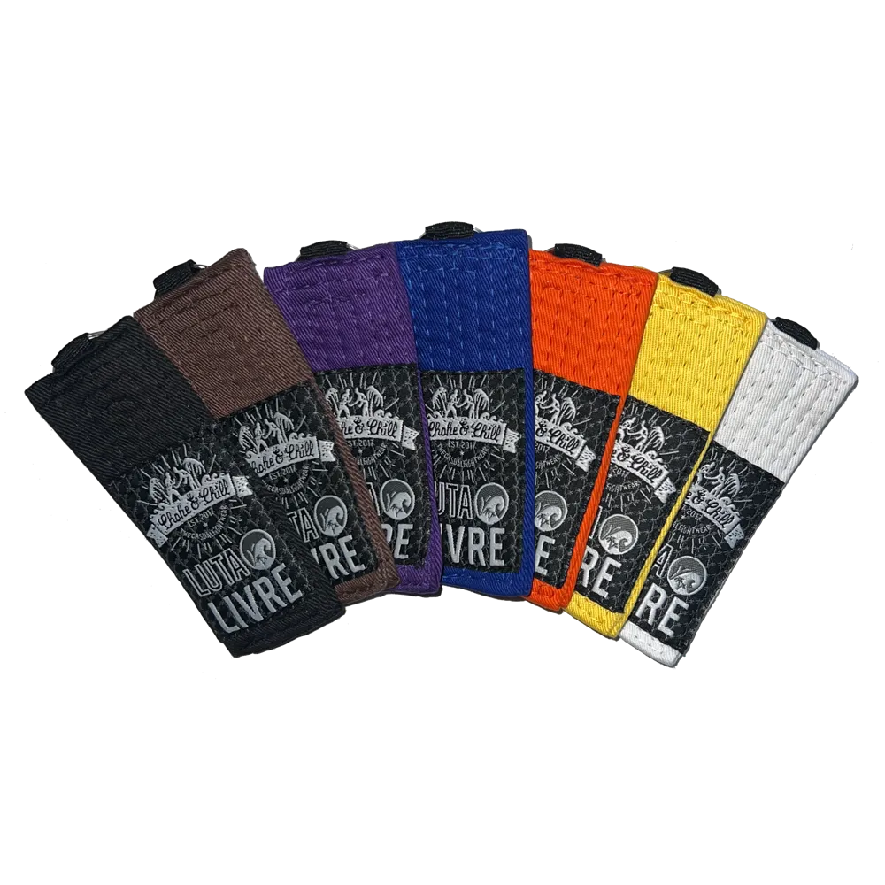 Keychain - Luta Livre (White, Yellow, Orange, Blue, Purple, Brown, Black)