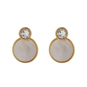 Knight and Day Mother of Pearl Earrings P541EAD