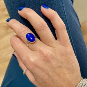 Lapis Lazuli Gemstone Ring