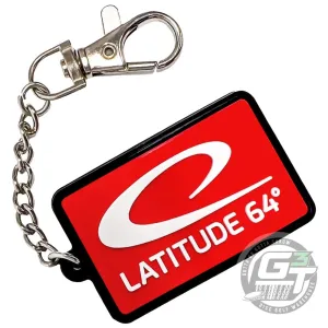 Latitude 64 Logo Rubber Key Chain