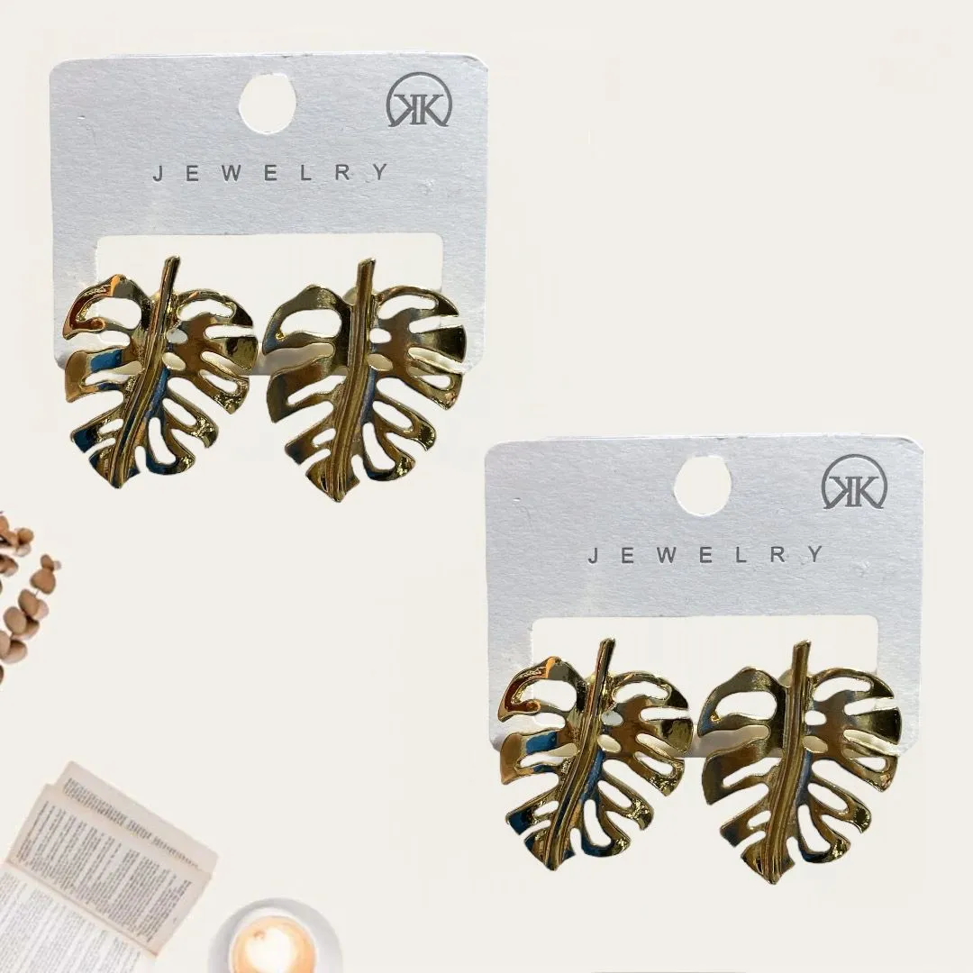 Leaf Stud 11 Earrings