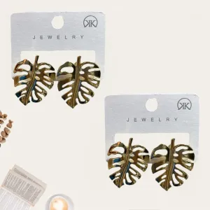 Leaf Stud 11 Earrings