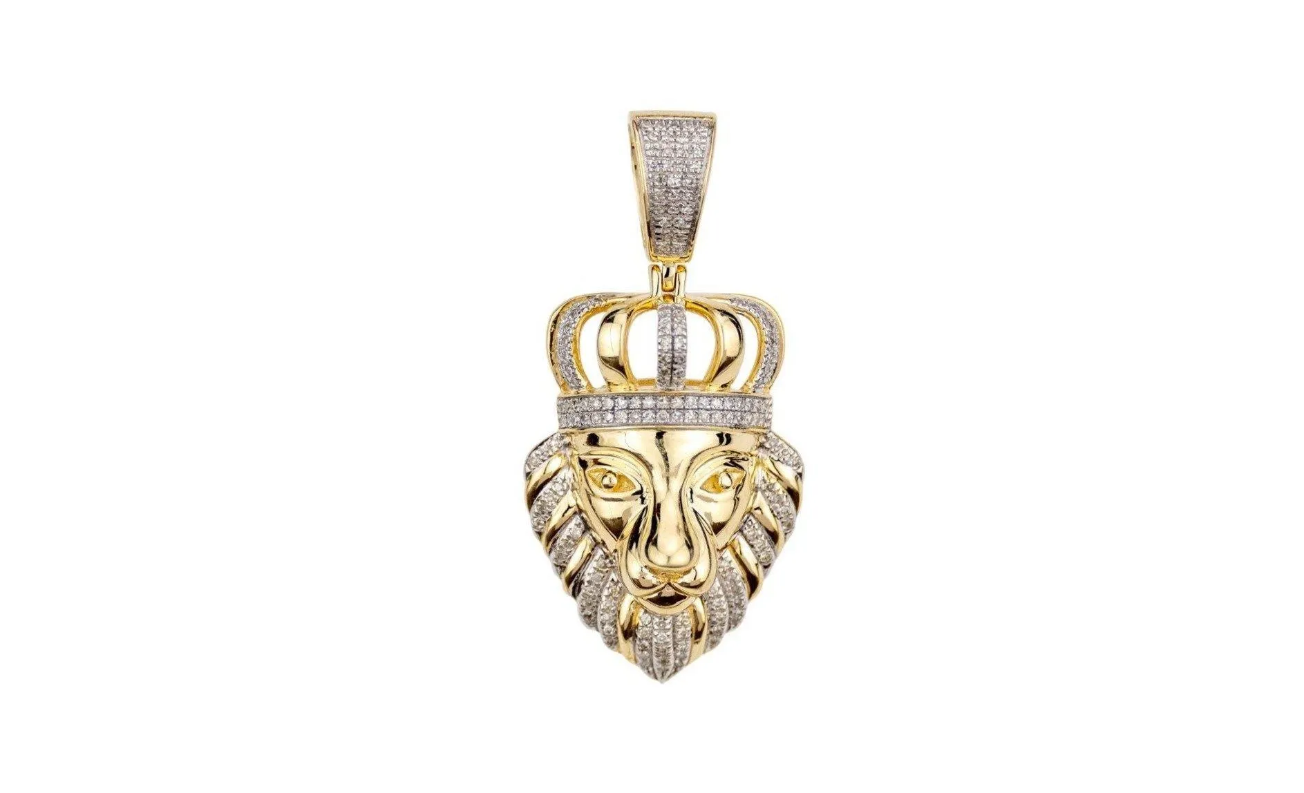 Lion King Diamond Pendant