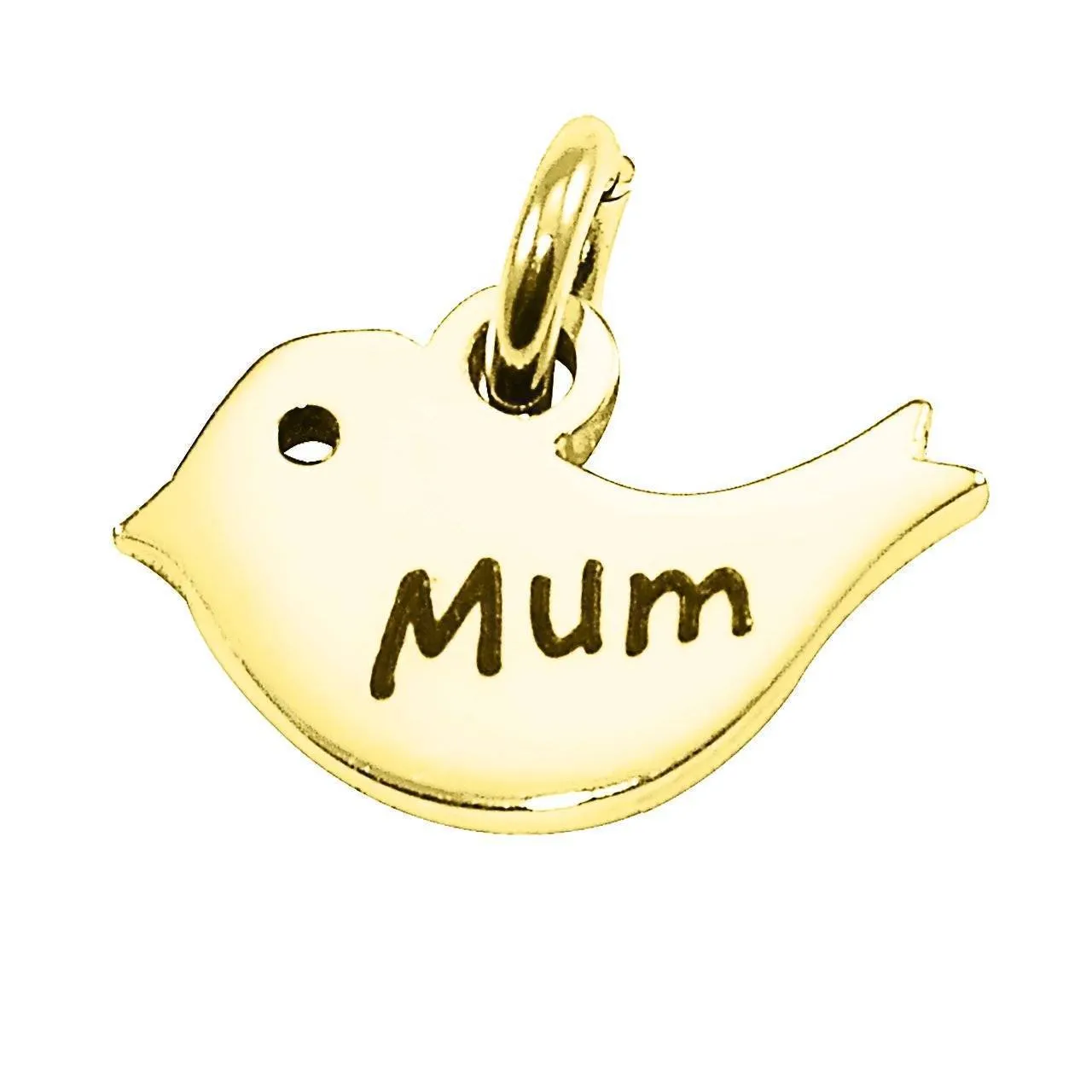 Little Bird Charm for Keyring