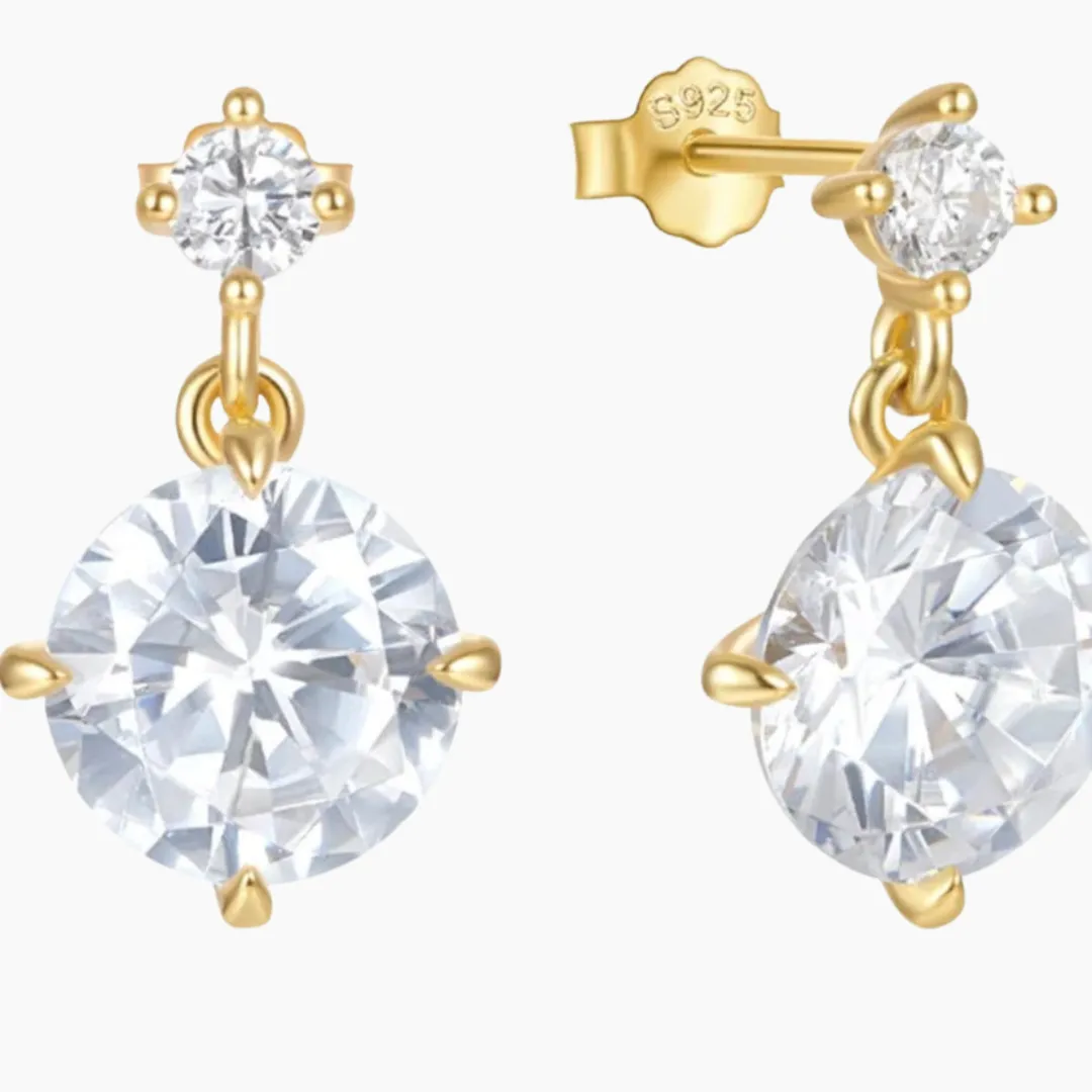 Luella Dangle Stud Earrings