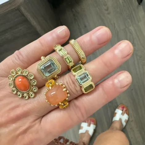 MAC Three Stone Ring