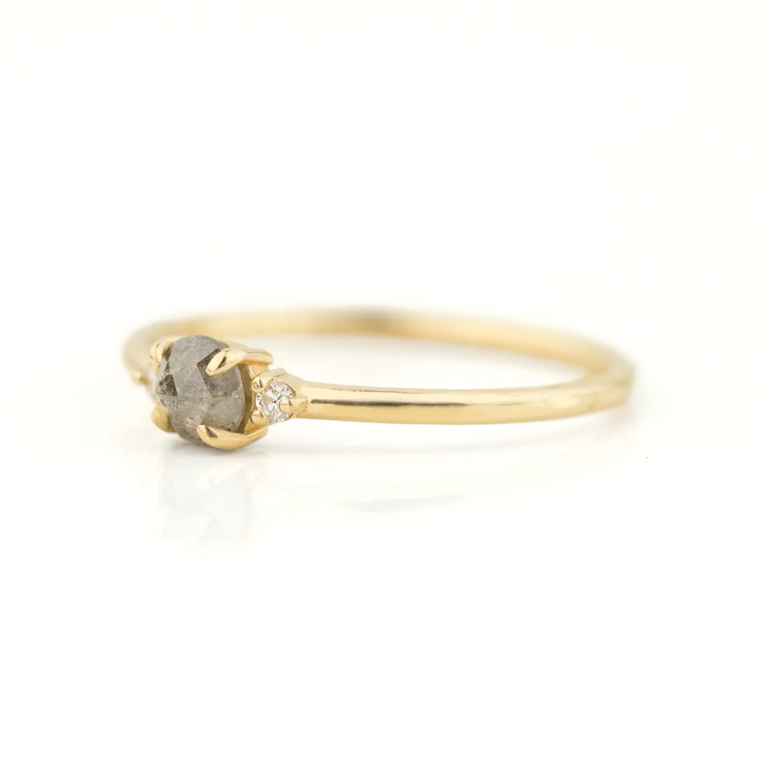 Madison Salt and Pepper Diamond Ring