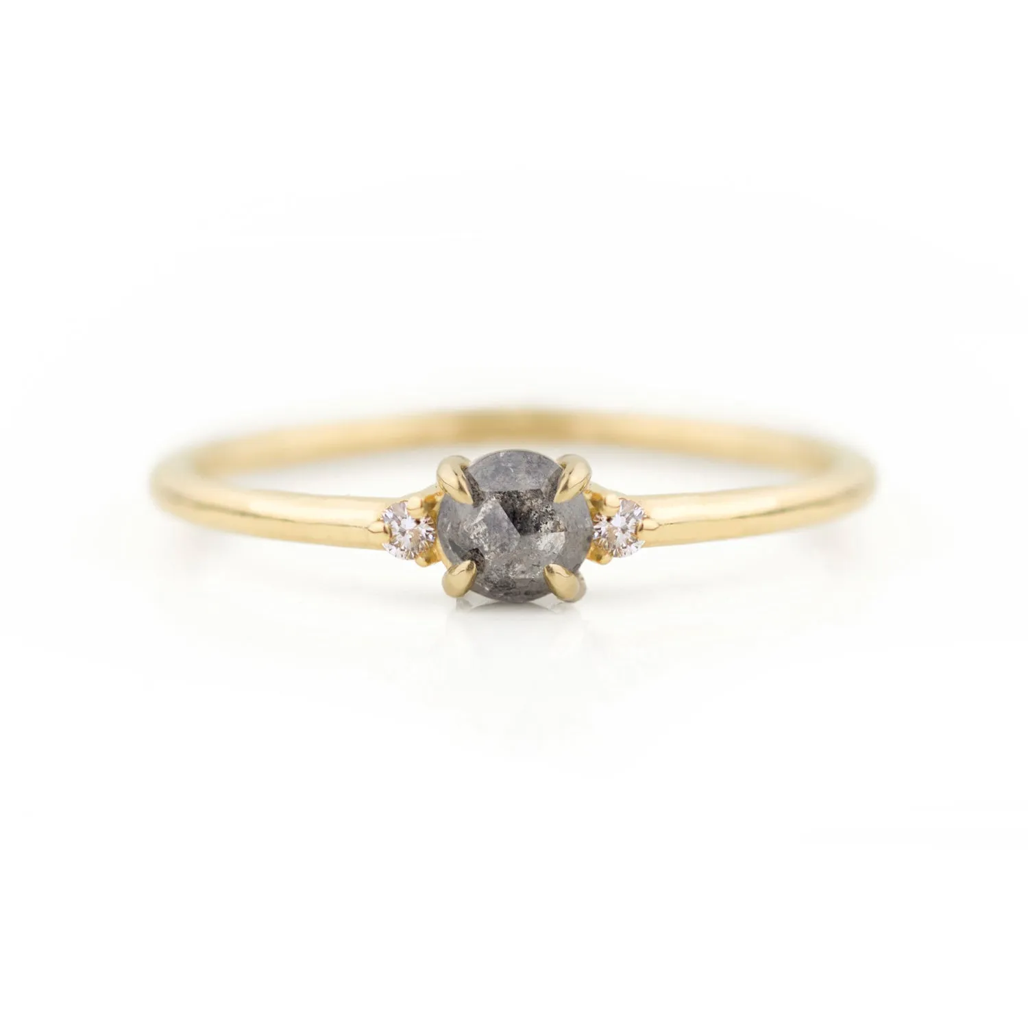 Madison Salt and Pepper Diamond Ring