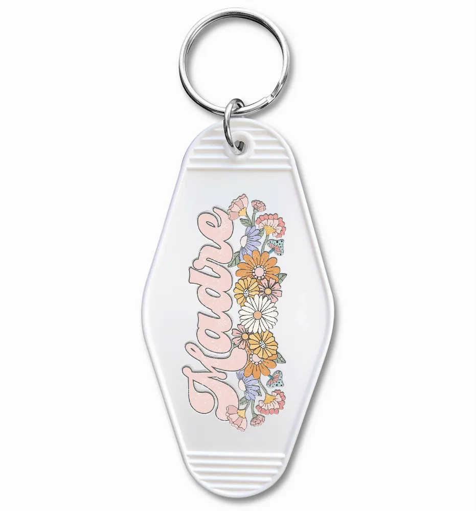 Madre Florals Motel Keychain - CLEARANCE
