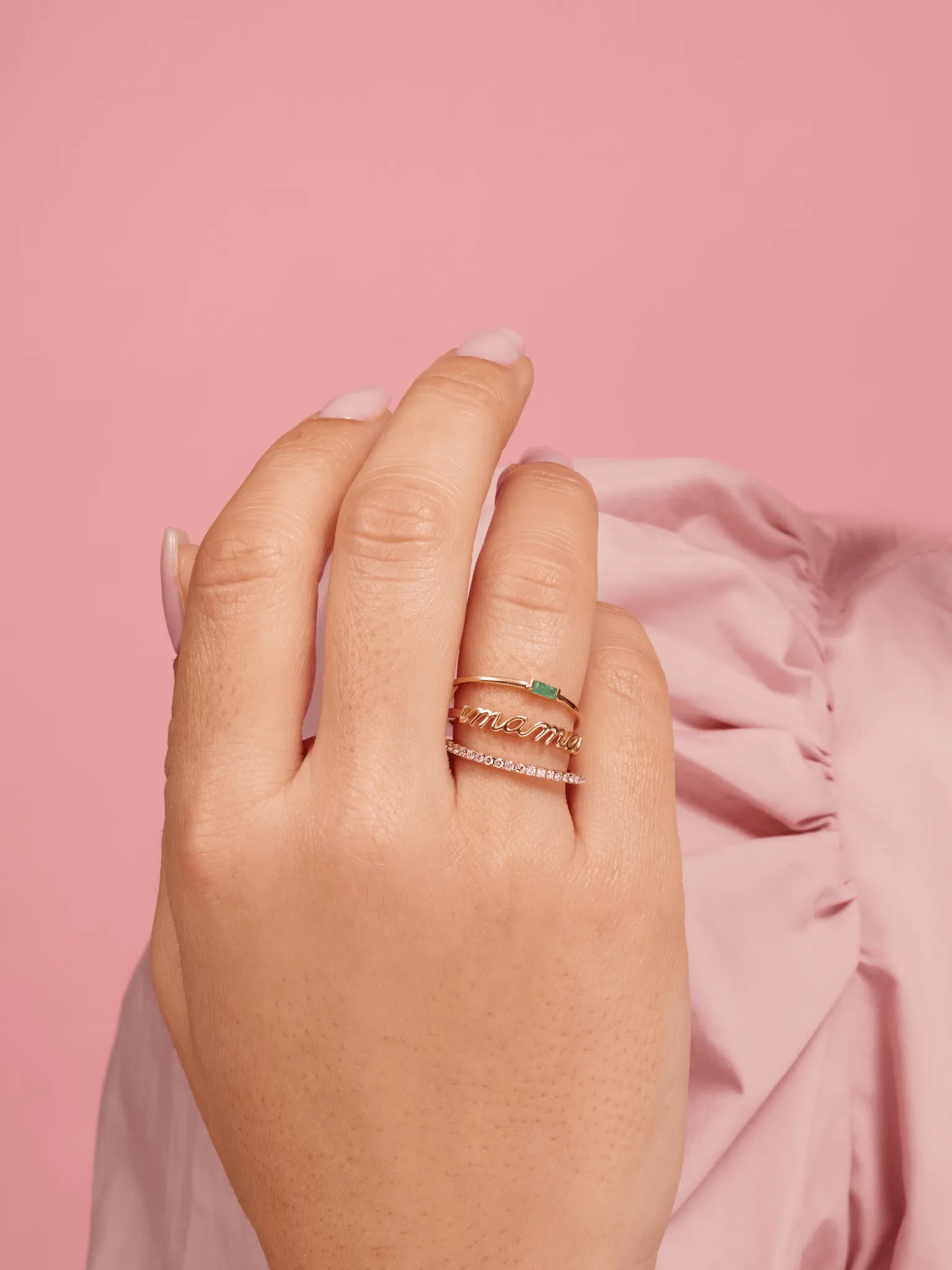 Mama Ring 14K