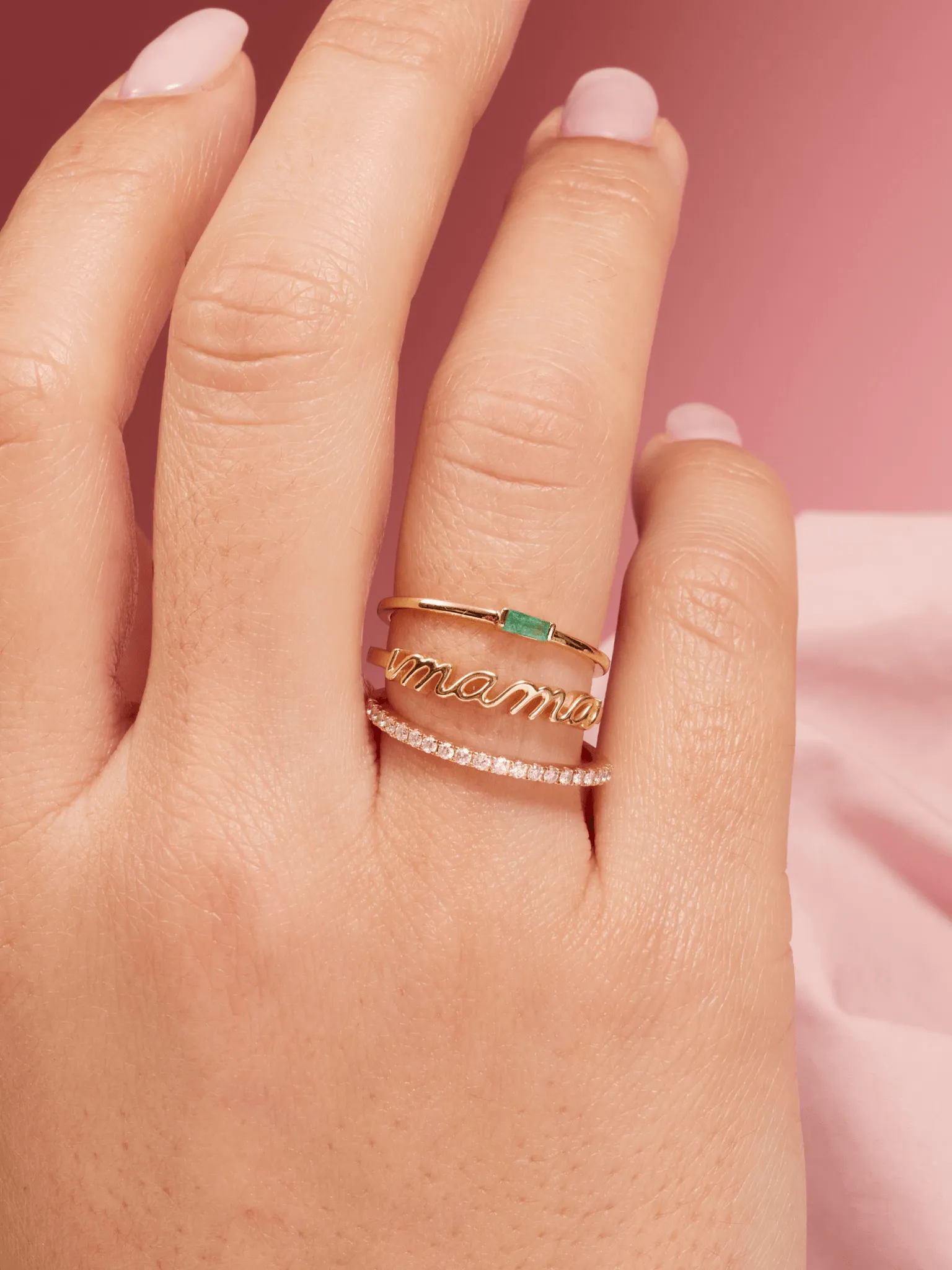 Mama Ring 14K