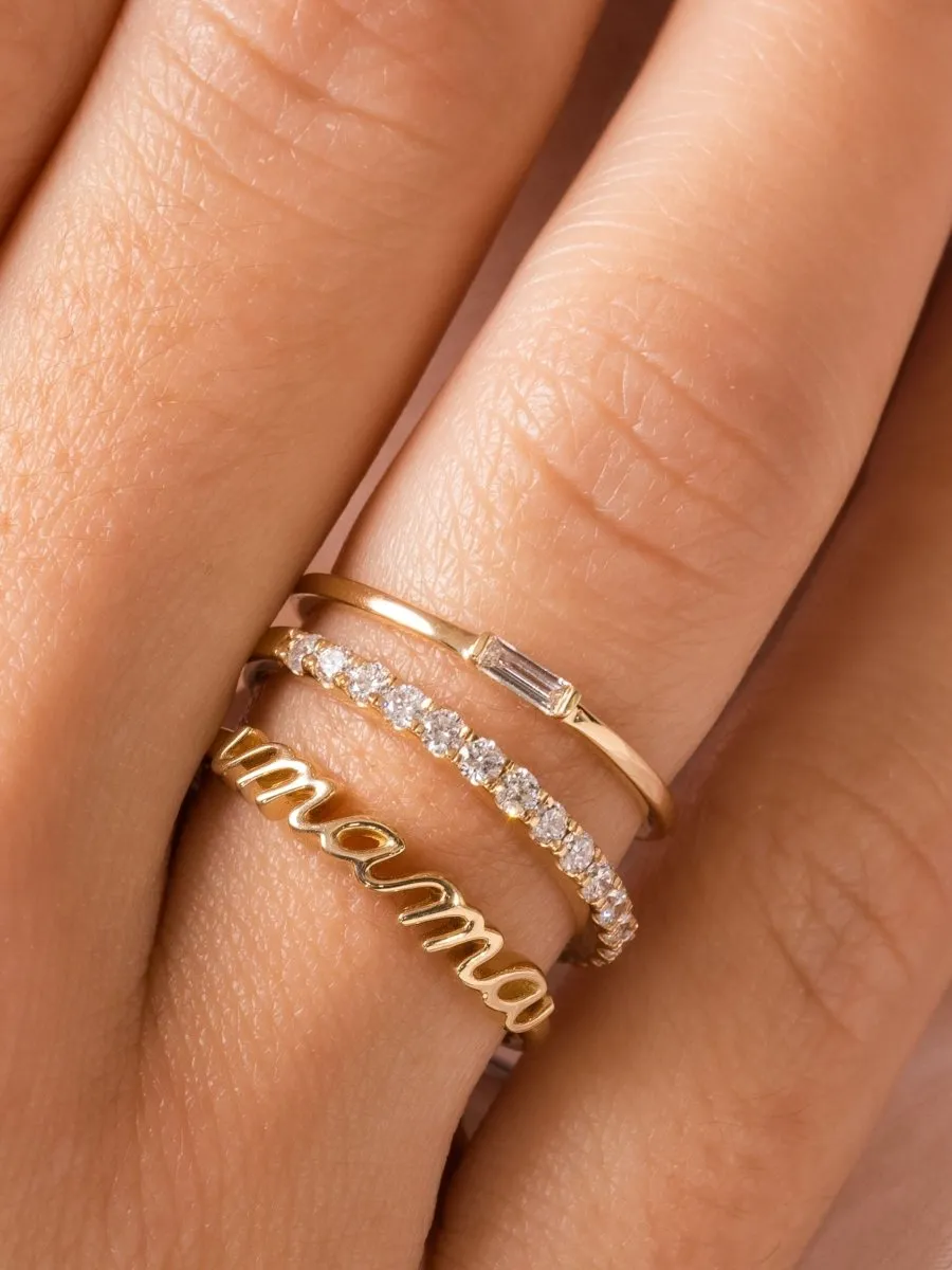 Mama Ring 14K