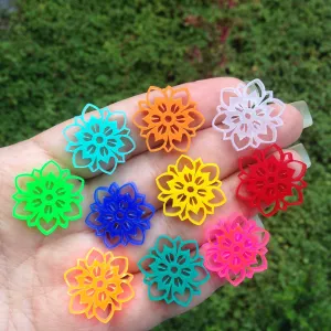 Mandala Charms / 10 Pieces, 25mm