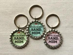 Marching Band Mom Keychains