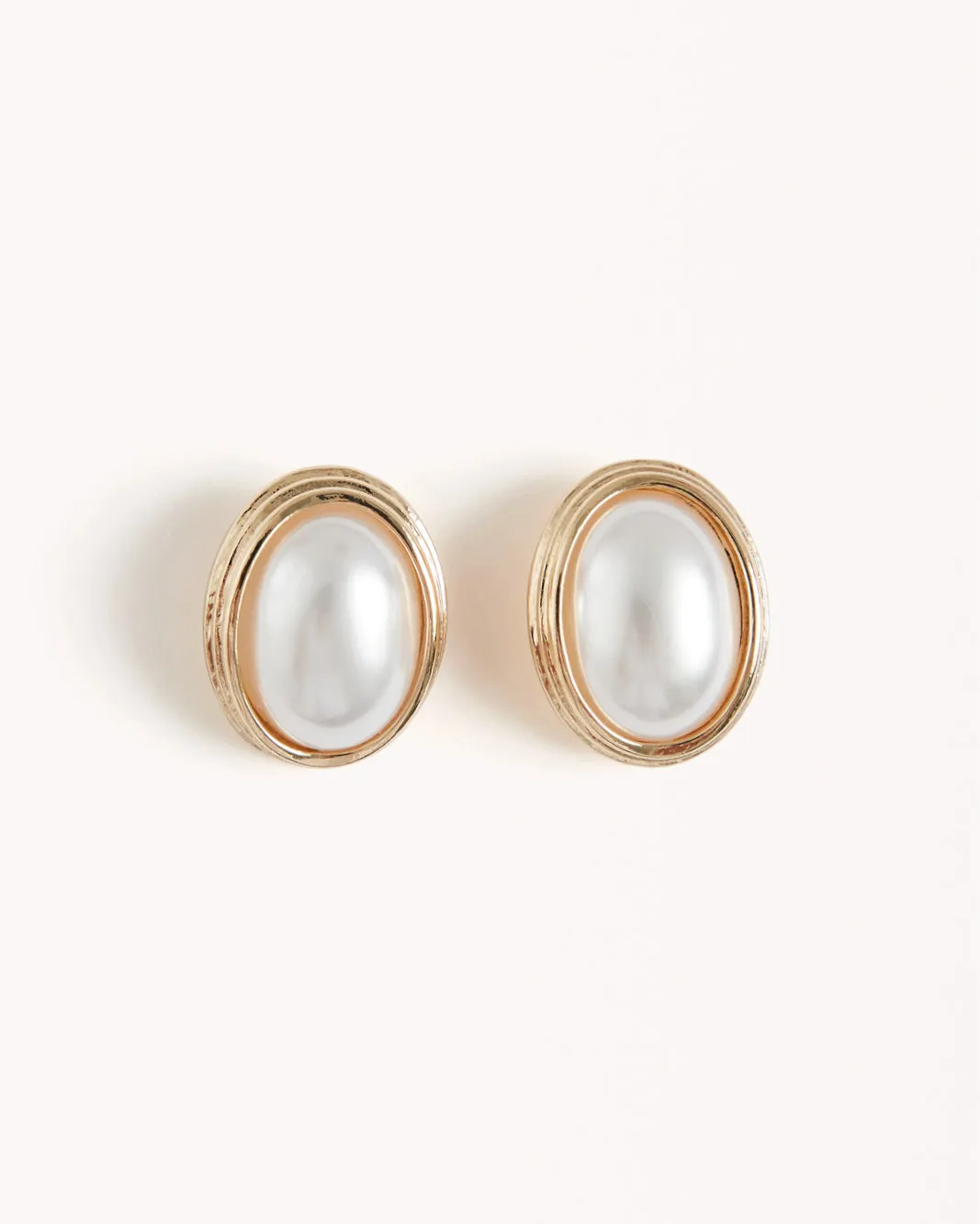 MARILYN EARRINGS - GOLD-PEARL