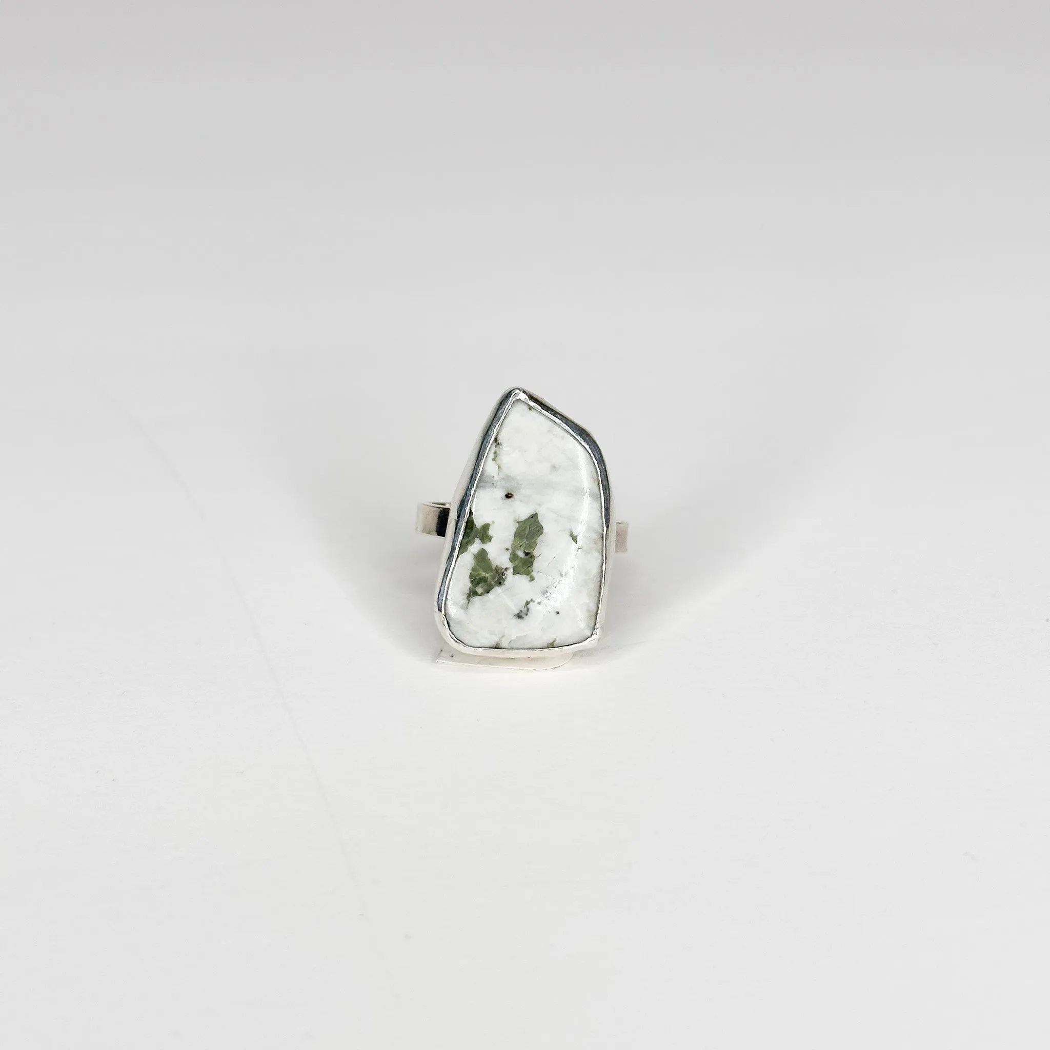 Mica Sterling Silver Mini Cigar Band Ring | Size 7