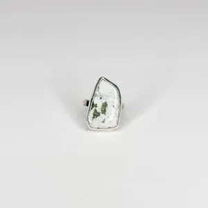Mica Sterling Silver Mini Cigar Band Ring | Size 7