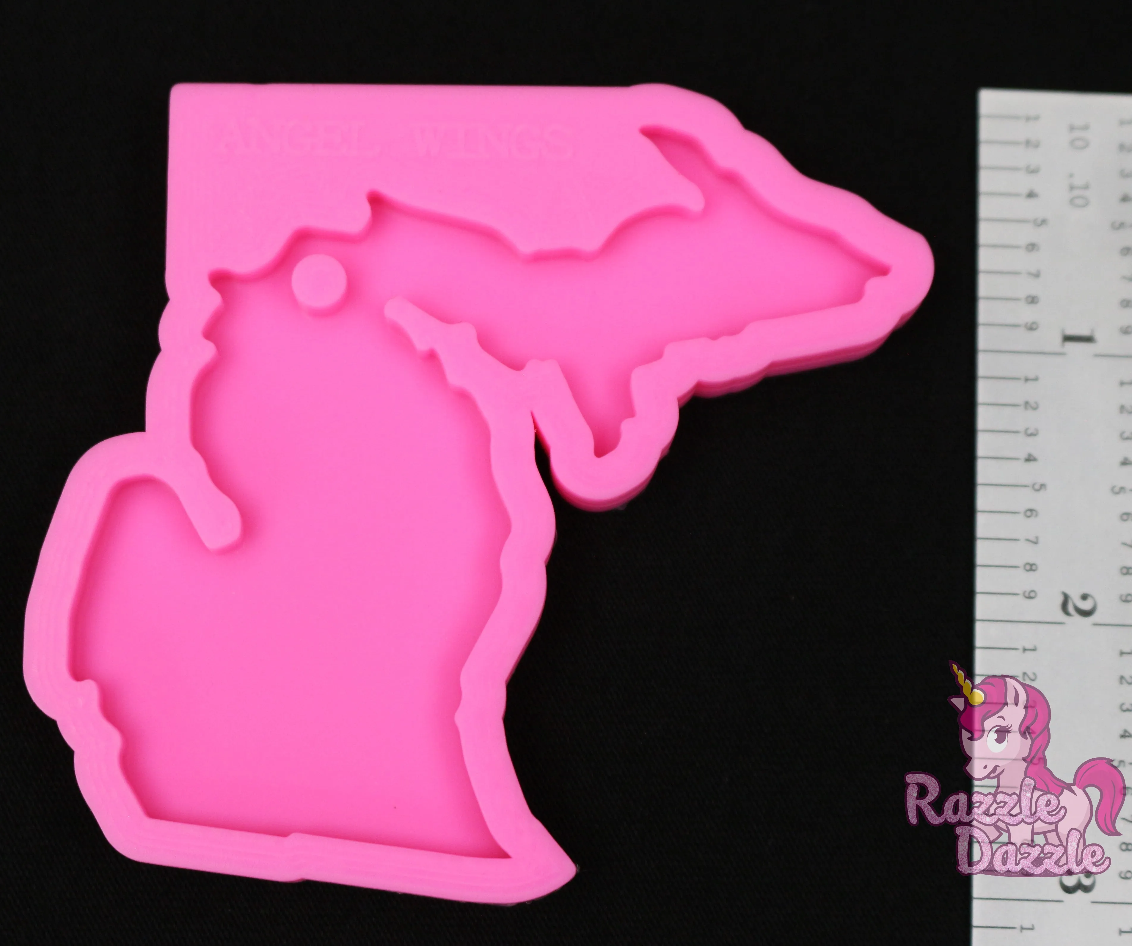 Michigan Key Chain Mold