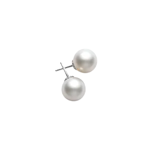 Mikimoto White South Sea Pearl 10mm Stud Earrings