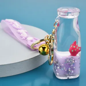 Milk Bottle Keychain