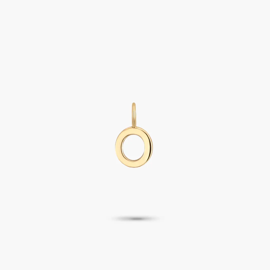 Mini Alphabet Collection 14K Yellow Gold Mini Charm