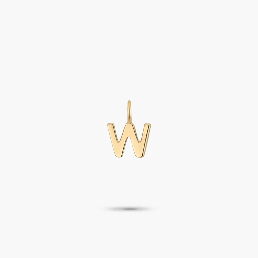 Mini Alphabet Collection 14K Yellow Gold Mini Charm