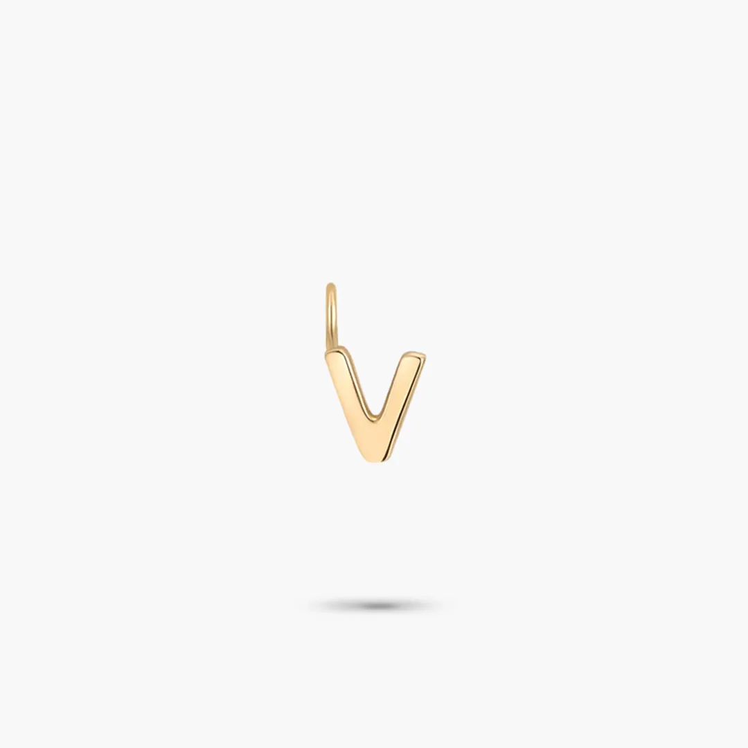 Mini Alphabet Collection 14K Yellow Gold Mini Charm