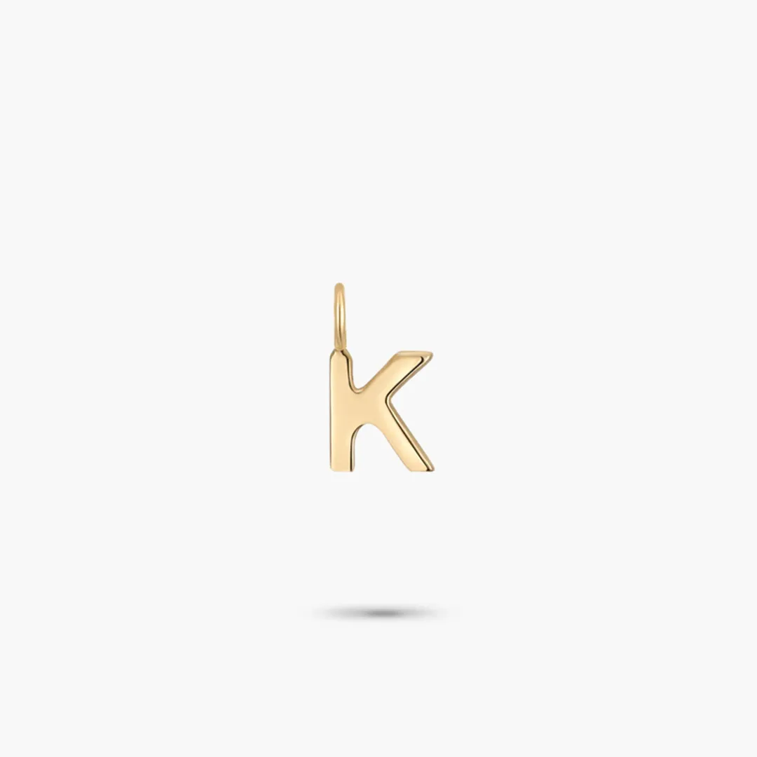 Mini Alphabet Collection 14K Yellow Gold Mini Charm