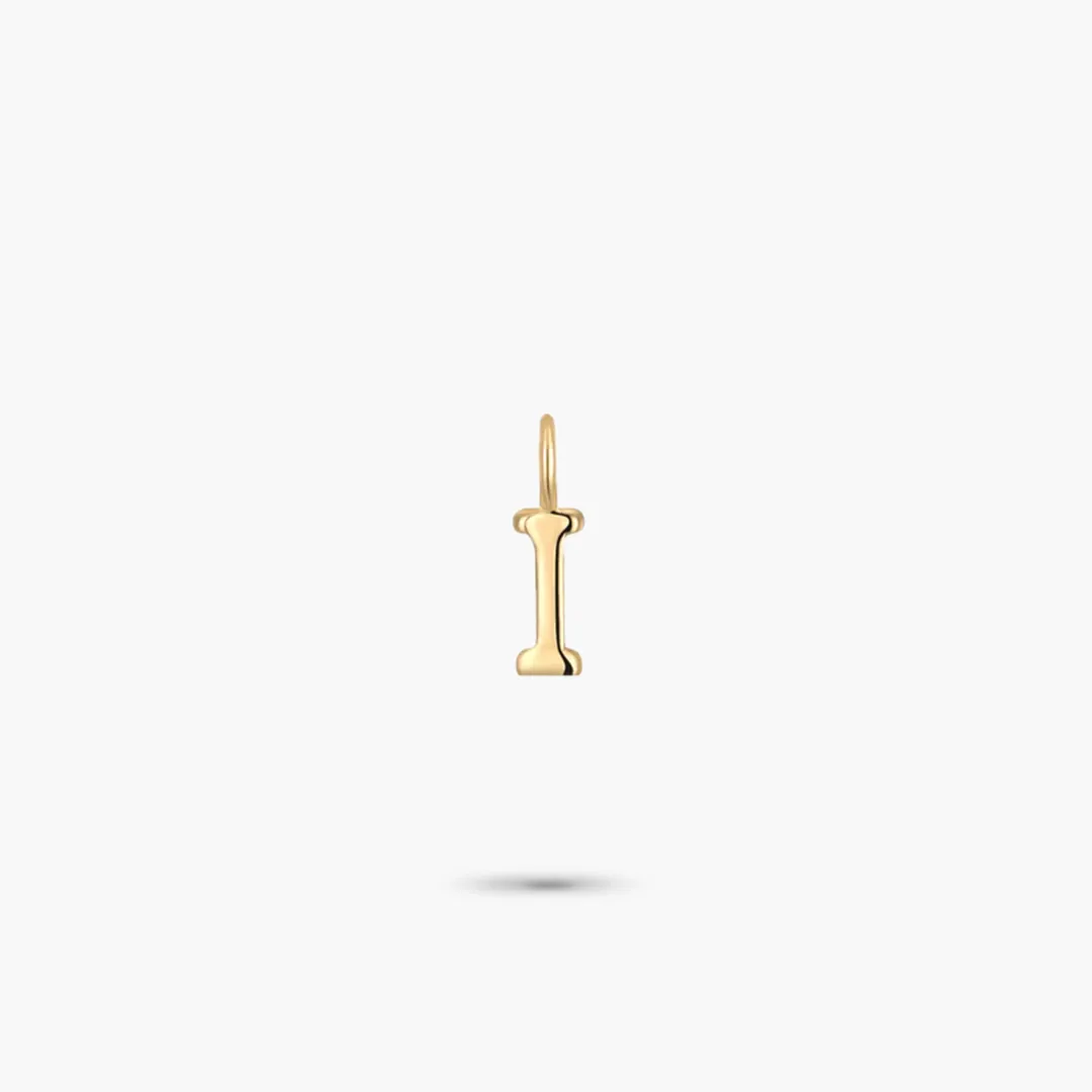 Mini Alphabet Collection 14K Yellow Gold Mini Charm