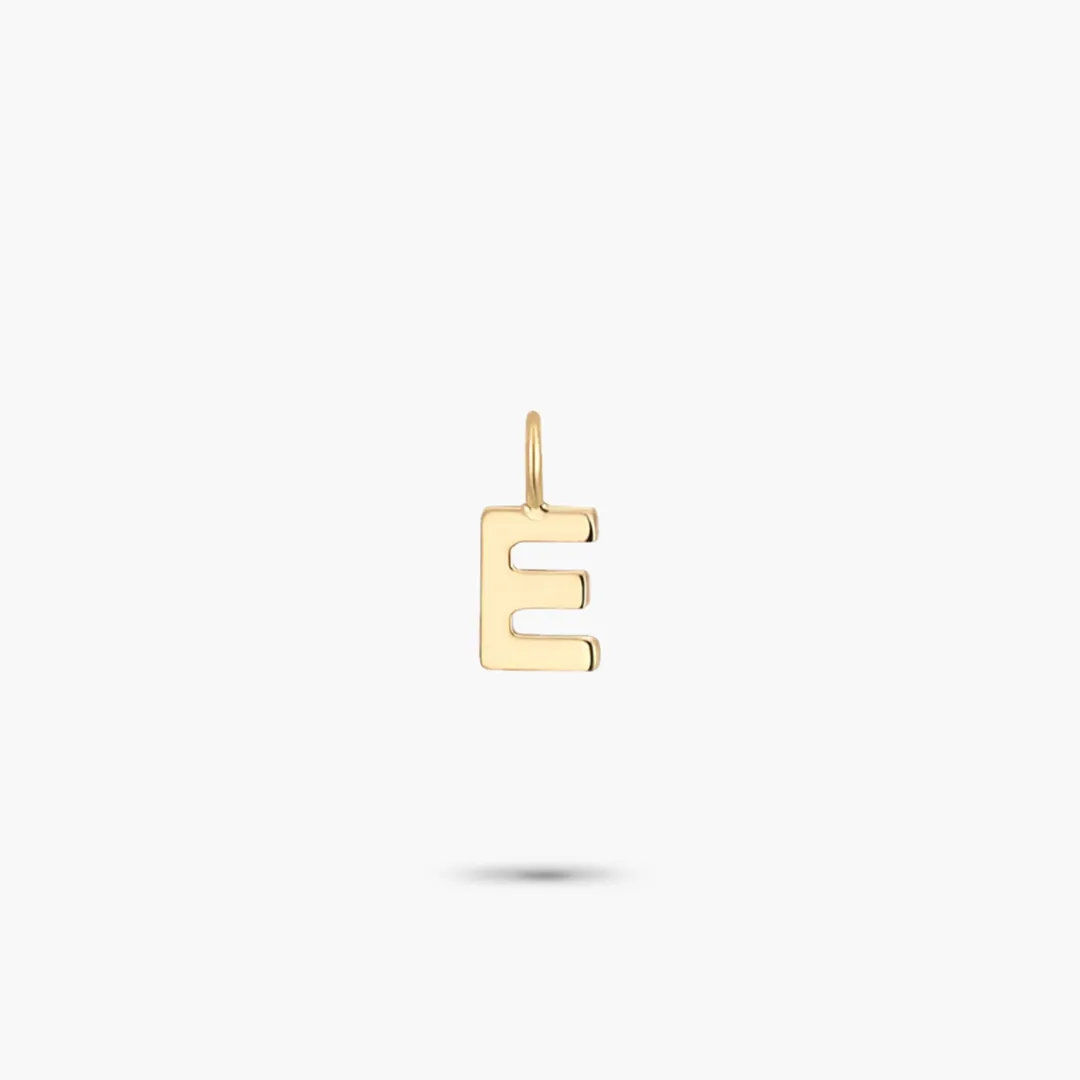 Mini Alphabet Collection 14K Yellow Gold Mini Charm
