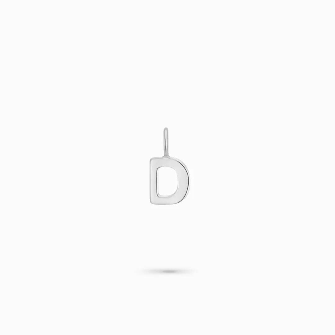 Mini Alphabet Collection 925 Sterling Silver Mini Charm