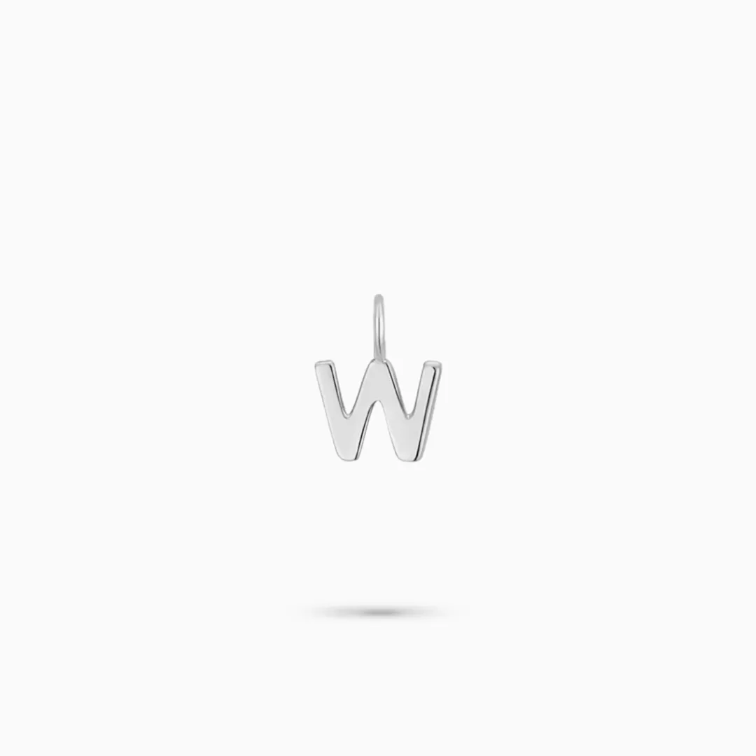 Mini Alphabet Collection 925 Sterling Silver Mini Charm
