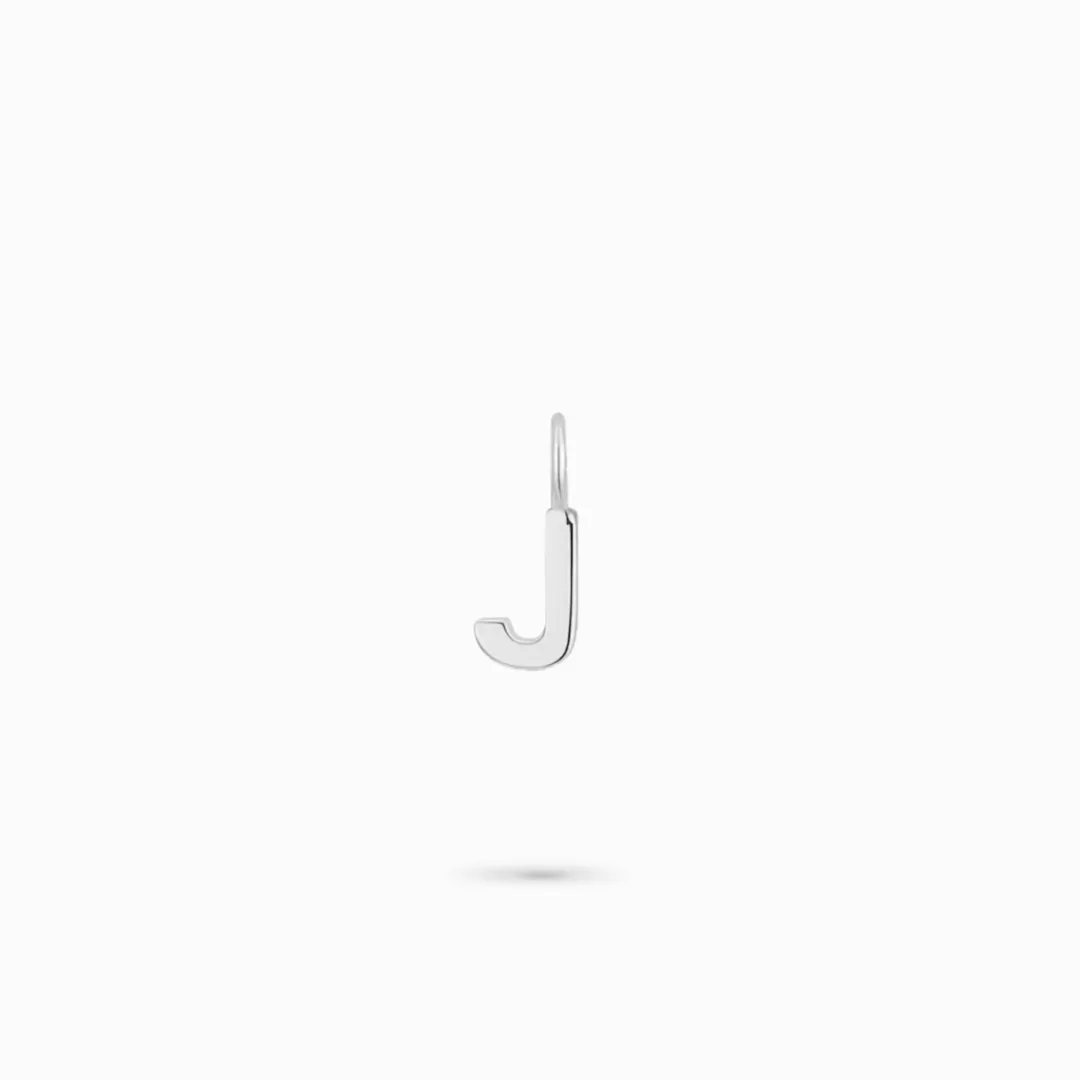 Mini Alphabet Collection 925 Sterling Silver Mini Charm