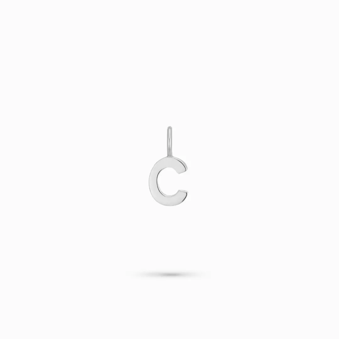 Mini Alphabet Collection 925 Sterling Silver Mini Charm