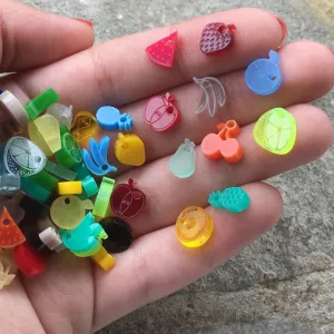 Mini Fruits / 50 Pieces, 10mm