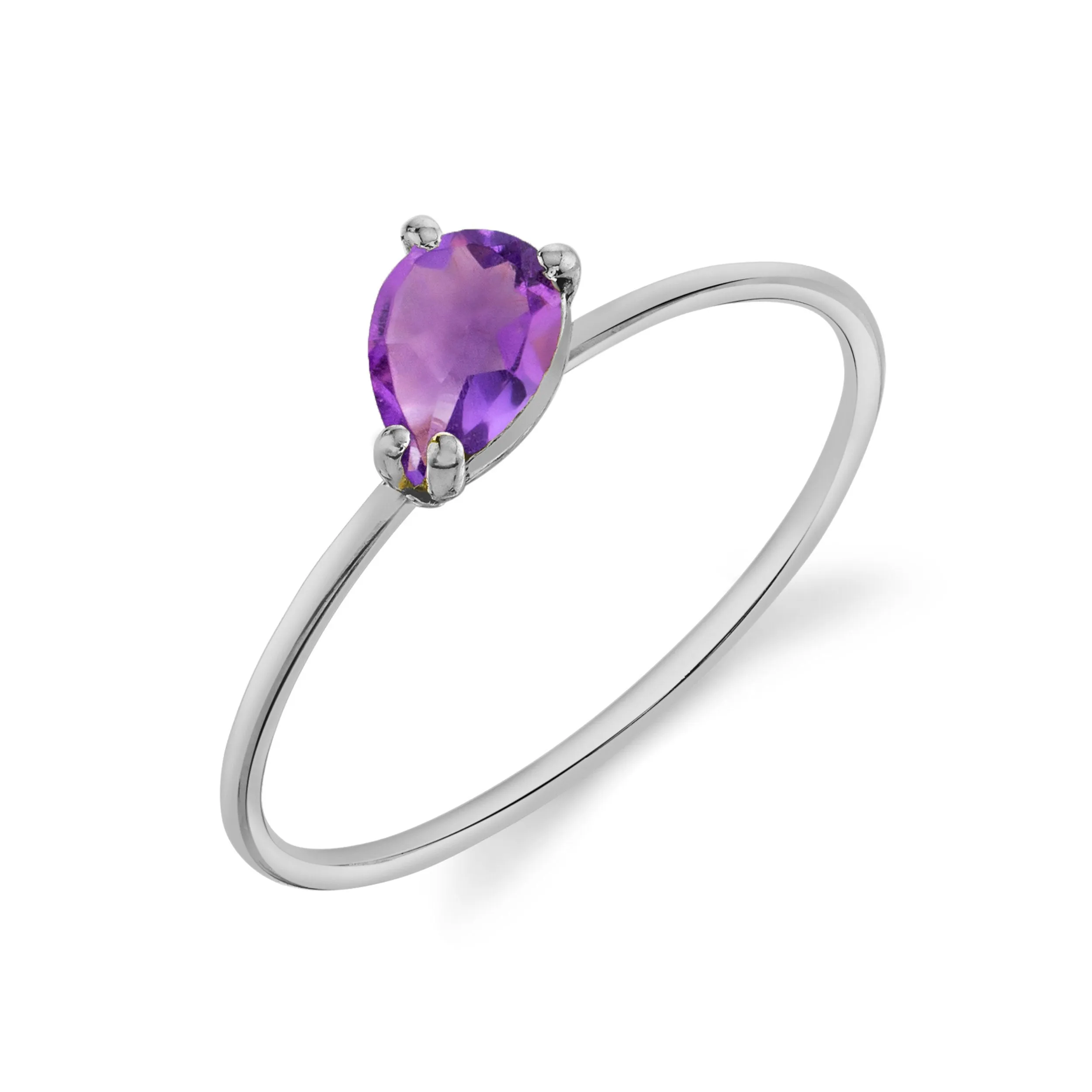 Mini Pear Stacking Ring