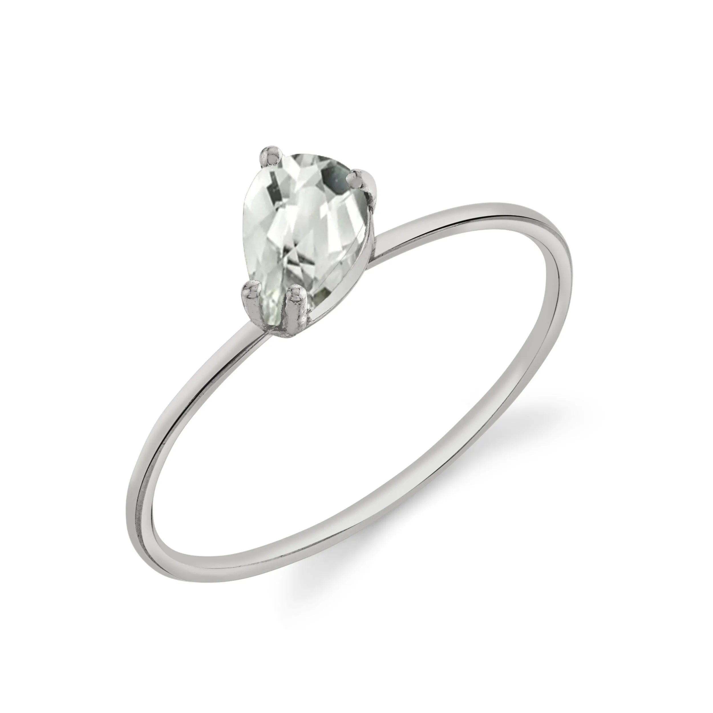 Mini Pear Stacking Ring