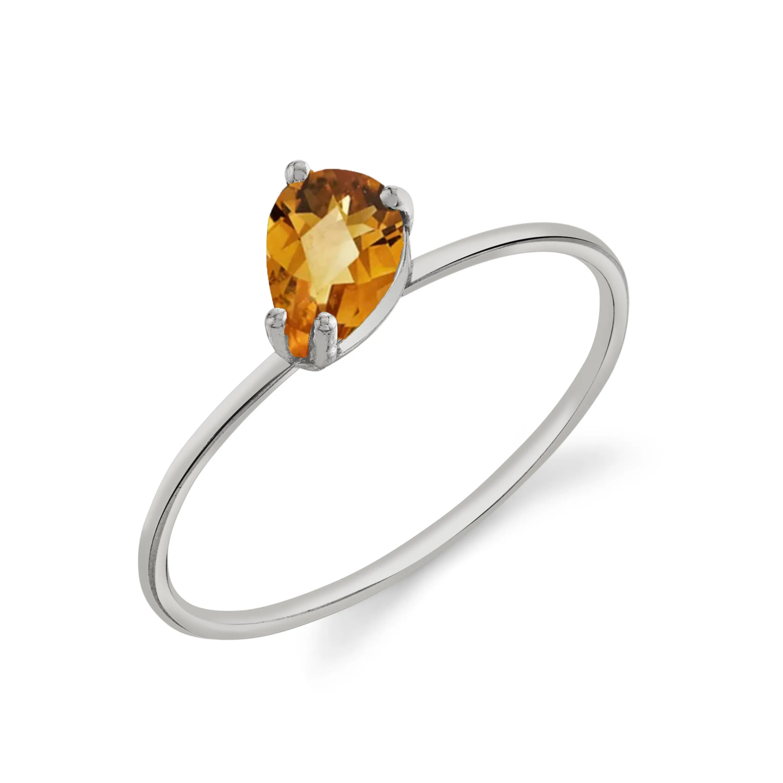 Mini Pear Stacking Ring