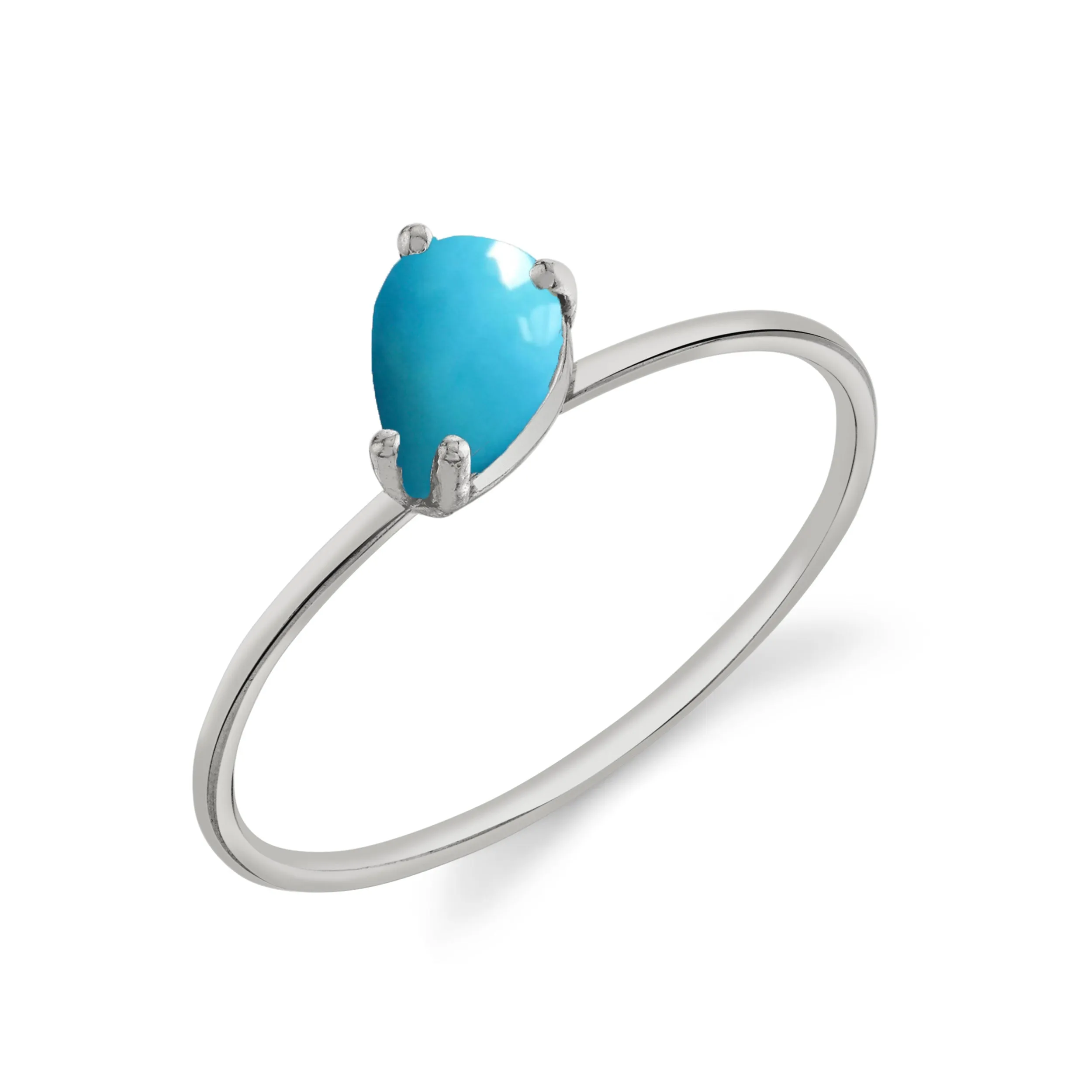 Mini Pear Stacking Ring