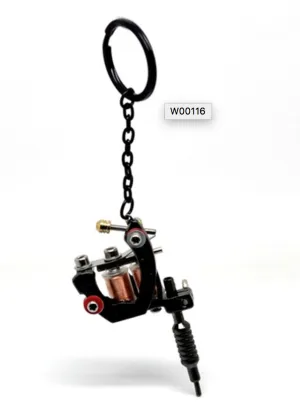 Mini Tattoo Machine Key Chain - Functional model F