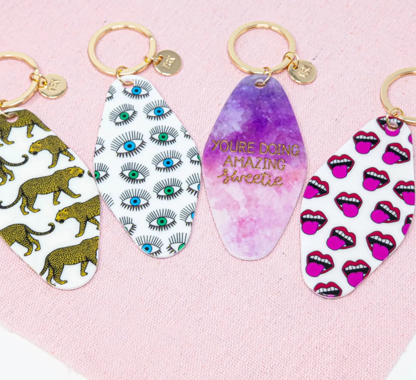 Motel Keychains