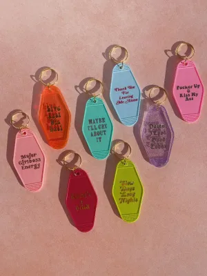 Motel Keychains