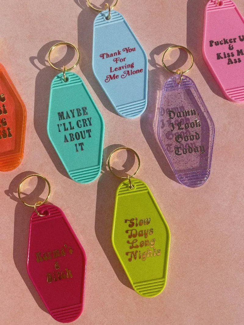 Motel Keychains